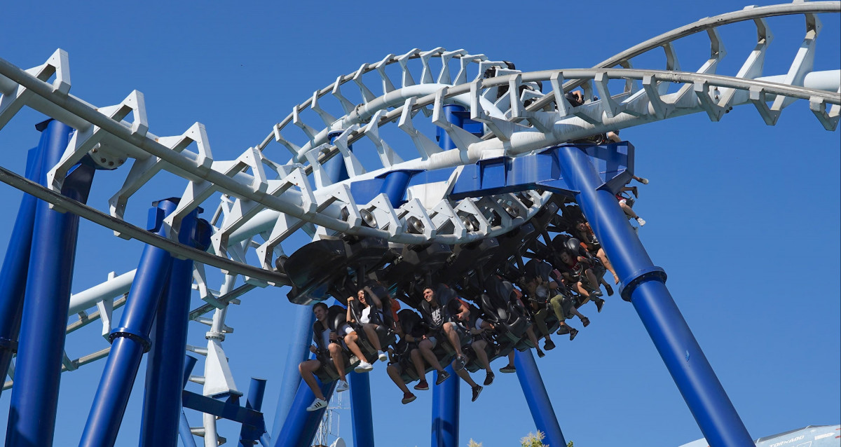 Blue Tornado at Gardaland