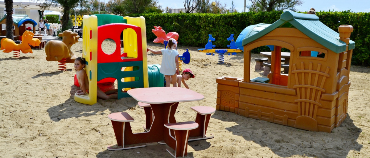 Kids Play Area at the Beach Bar
