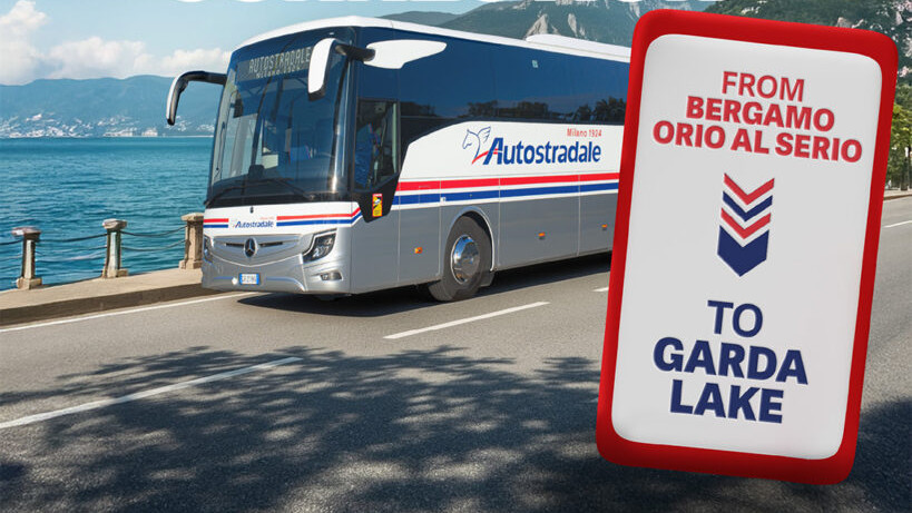 New Daily Bus Connection: Bergamo Airport to Lake Garda (Desenzano)
