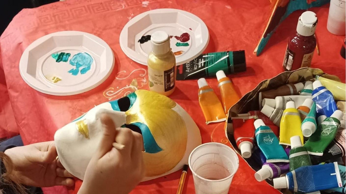 Venice Carnival Mask Decoration