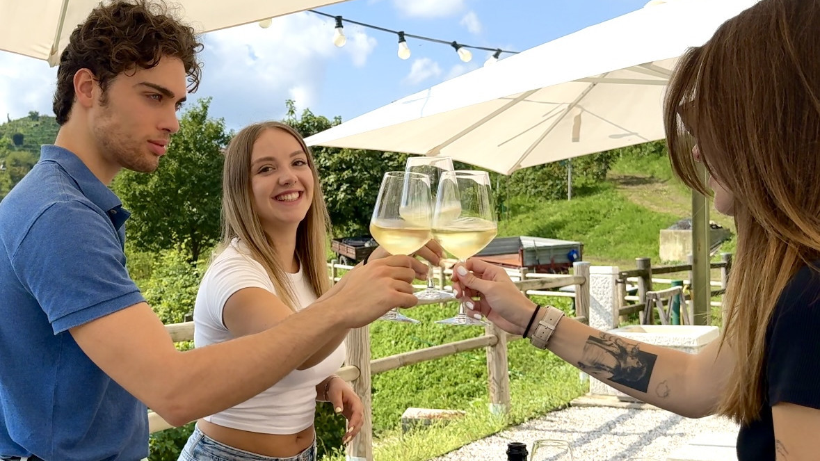 Escursione di un giorno sulle colline del Prosecco con vino di Jesolo/Cavallino