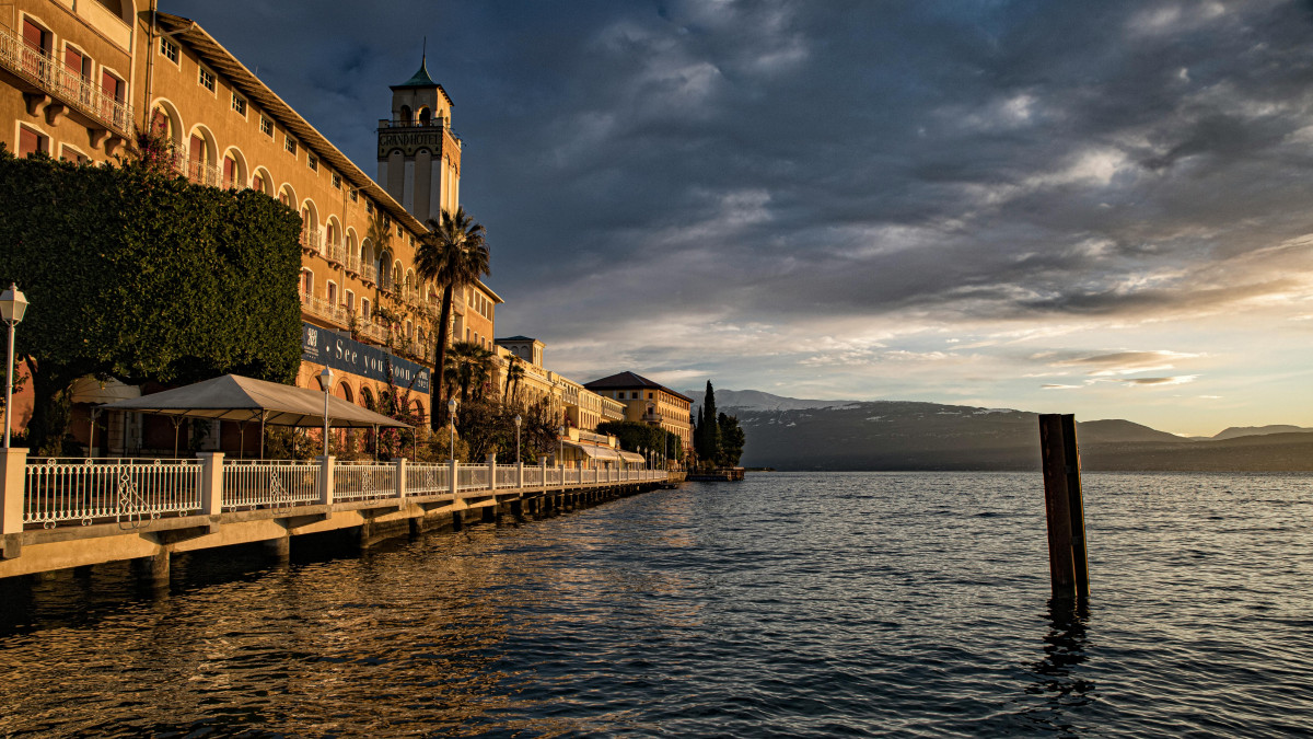 Sunset Boat Tour from Gardone