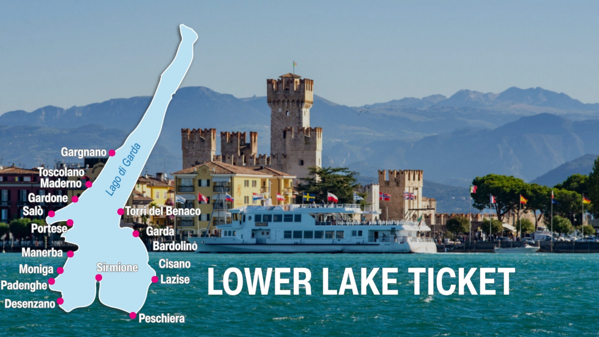 Ferry Hop-On Hop-Off: Lower Lake Garda - NAVIGARDA