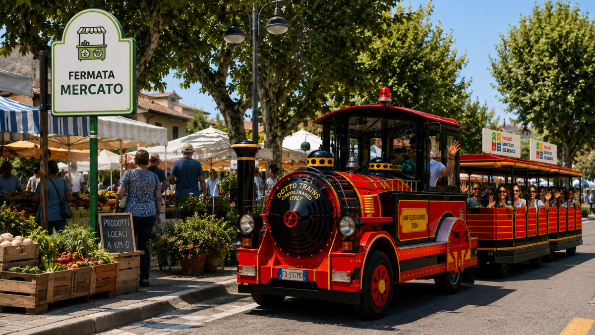 Salò Market Train from S.Felice