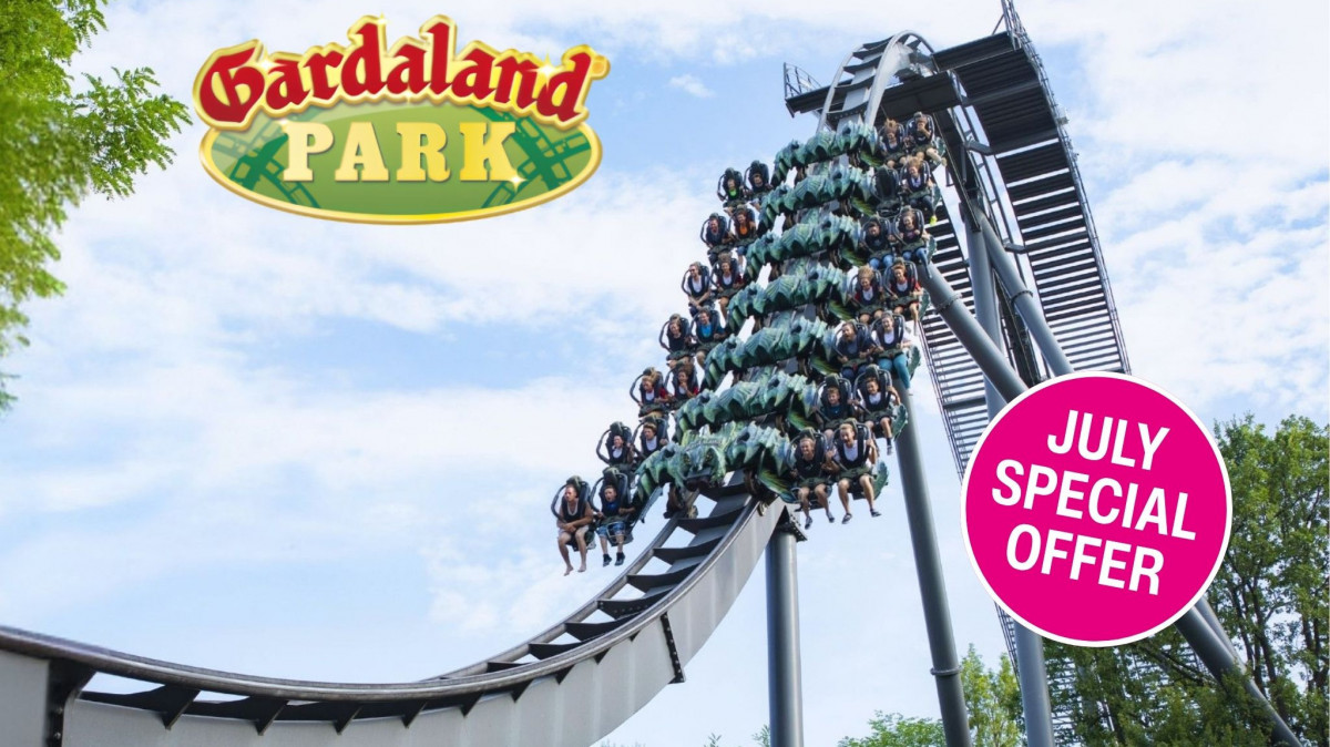 Gardaland 1 Day Ticket - July Special Offer