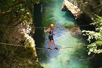Adventure Park inside the Canyon