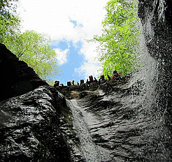 canyoning pelvico